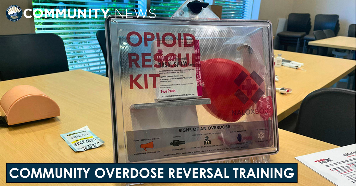 County Center - Monthly, Free Community Overdose Reversal Training ...